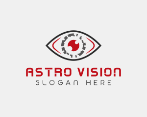 Cyber Eye Vision logo design