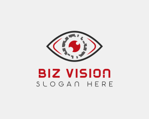 Cyber Eye Vision logo design