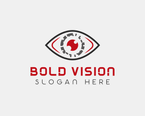 Cyber Eye Vision logo design