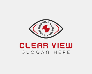 Vision - Cyber Eye Vision logo design