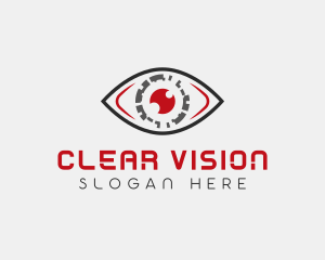 Cyber Eye Vision logo design