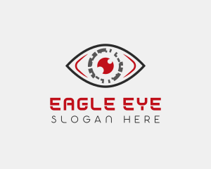 Cyber Eye Vision logo design