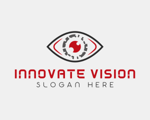 Cyber Eye Vision logo design