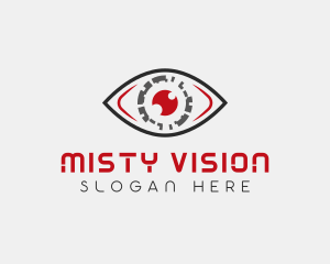 Cyber Eye Vision logo design