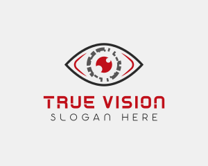 Cyber Eye Vision logo design