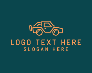 Modern - Ute Pickup Jeep 4WD logo design