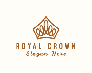 Beauty Pageant Royal Crown logo design