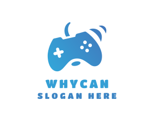Video Game - Vibrating Game Controller logo design