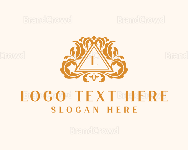 Floral Beauty Salon Logo