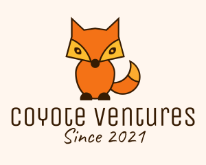 Orange Fox Toy  logo design