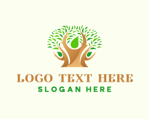 Brown Tree - Tree Family Foundation logo design