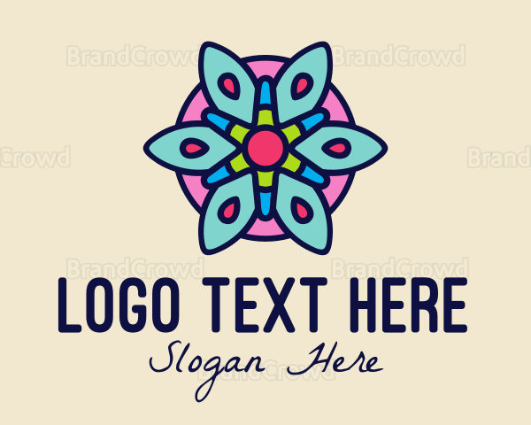 Floral Tile Decor Logo