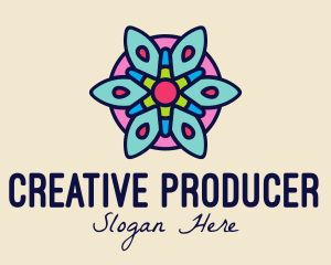 Floral Tile Decor  Logo