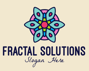 Fractal - Floral Tile Decor logo design