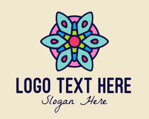 Floral Tile Decor  Logo