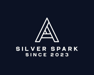 Silver - Minimalist Professional Letter A Business logo design