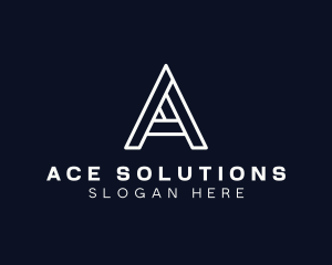 Minimalist Professional Letter A Business logo design