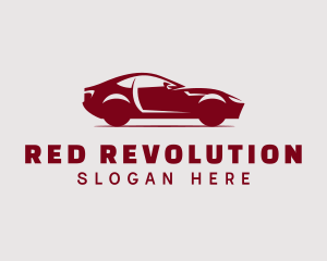 Red Car Motorsport logo design