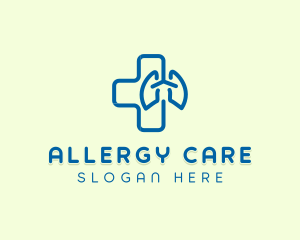 Respiratory Hospital Lung Care logo design