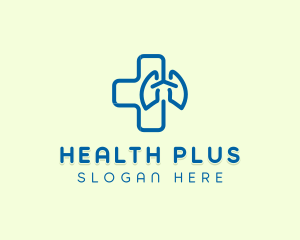 Respiratory Hospital Lung Care logo design