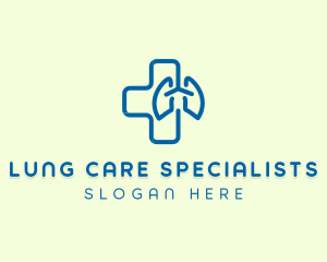 Respiratory Hospital Lung Care logo design