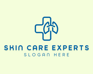 Respiratory Hospital Lung Care logo design