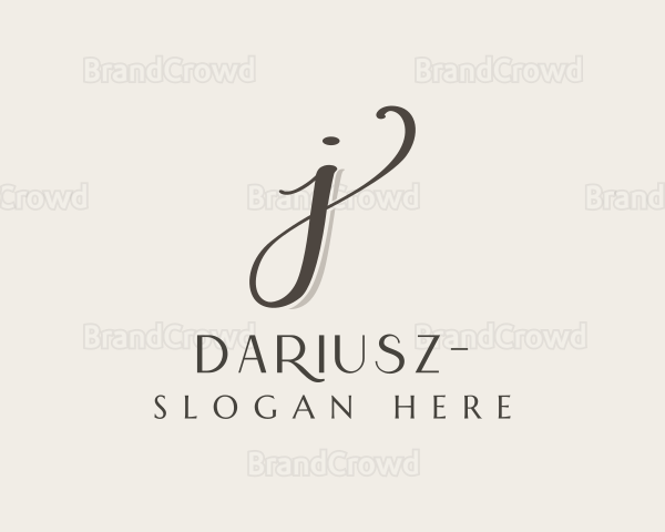 Elegant Fashion Calligraphy Logo