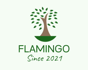 Landscaping - Natural Organic Tree logo design