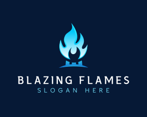 Fire Hot Heat logo design