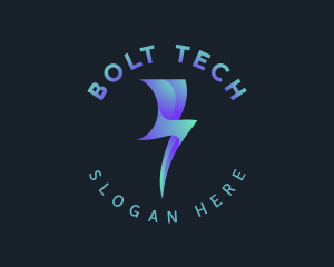 Lightning Thunder Bolt logo design