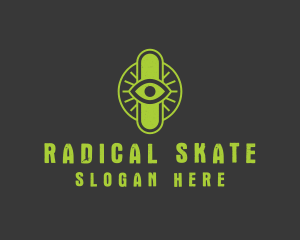 Skateboard - Skateboard Eye Sports logo design