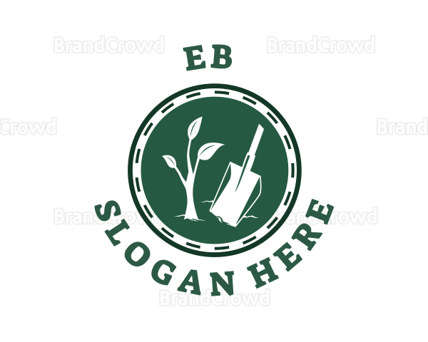 Shovel Tree Planting Logo