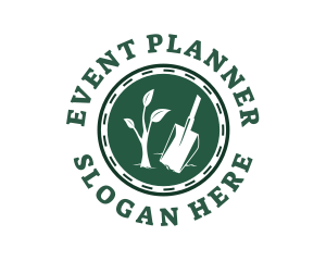 Shovel Tree Planting Logo