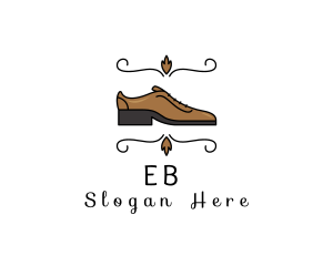 Smart Mens Leather Shoe logo design