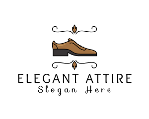 Formal - Smart Mens Leather Shoe logo design