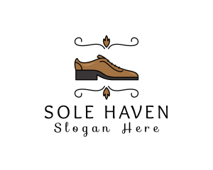 Shoe - Smart Mens Leather Shoe logo design