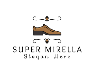 Smart Mens Leather Shoe logo design