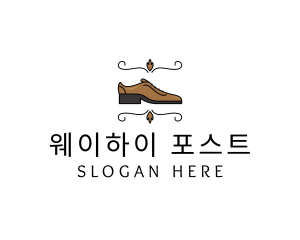 Smart Mens Leather Shoe logo design