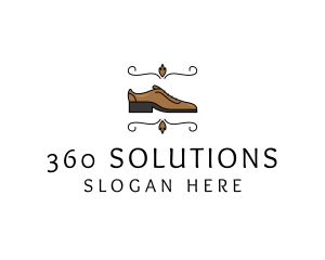 Smart Mens Leather Shoe logo design