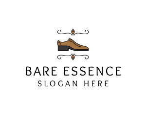 Smart Mens Leather Shoe logo design