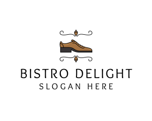 Smart Mens Leather Shoe logo design