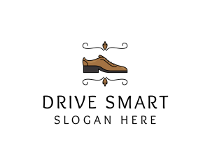 Smart Mens Leather Shoe logo design