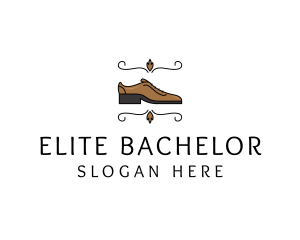 Bachelor - Smart Mens Leather Shoe logo design