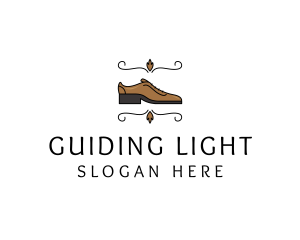 Smart Mens Leather Shoe logo design