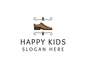 Smart Mens Leather Shoe logo design