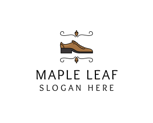 Smart Mens Leather Shoe logo design