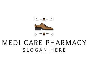 Smart Mens Leather Shoe logo design