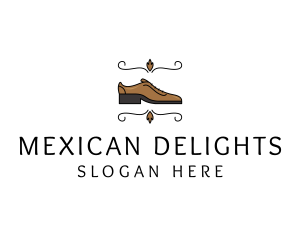 Smart Mens Leather Shoe logo design