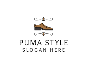 Smart Mens Leather Shoe logo design