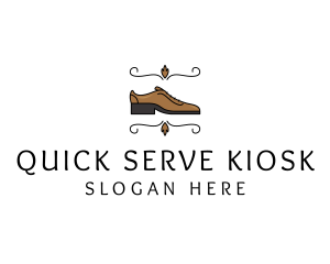 Smart Mens Leather Shoe logo design